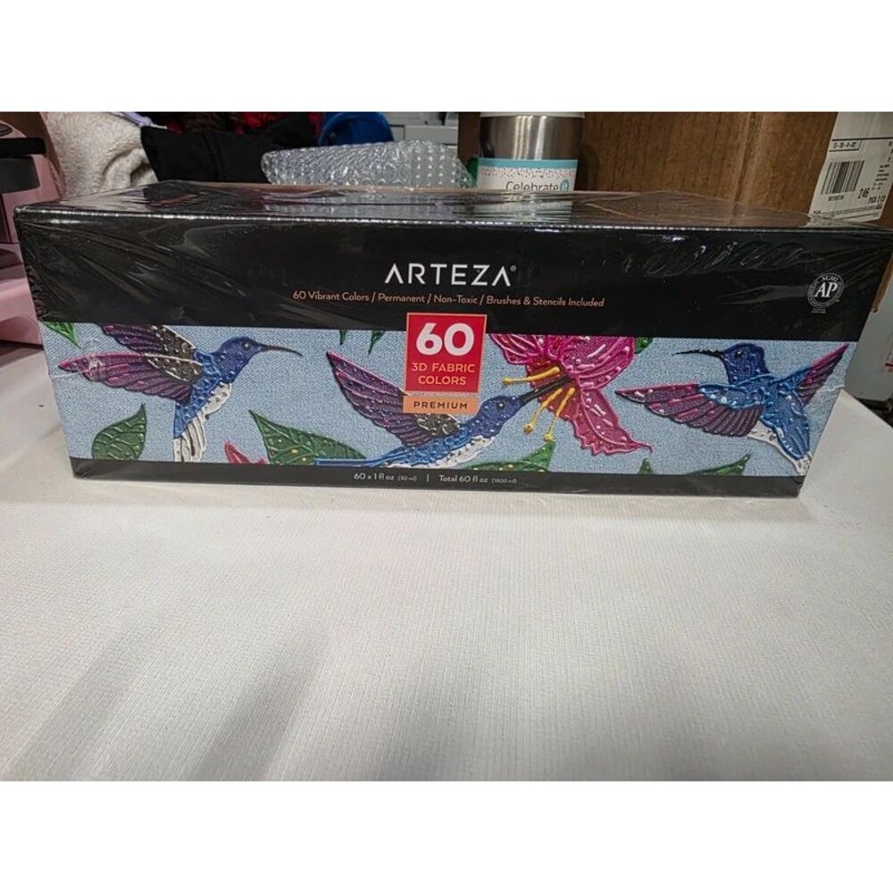 60 3d fabric paints